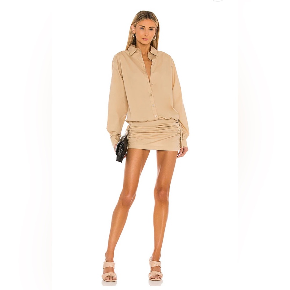 Keem Mini Dress in Tan
L'Academie, size M